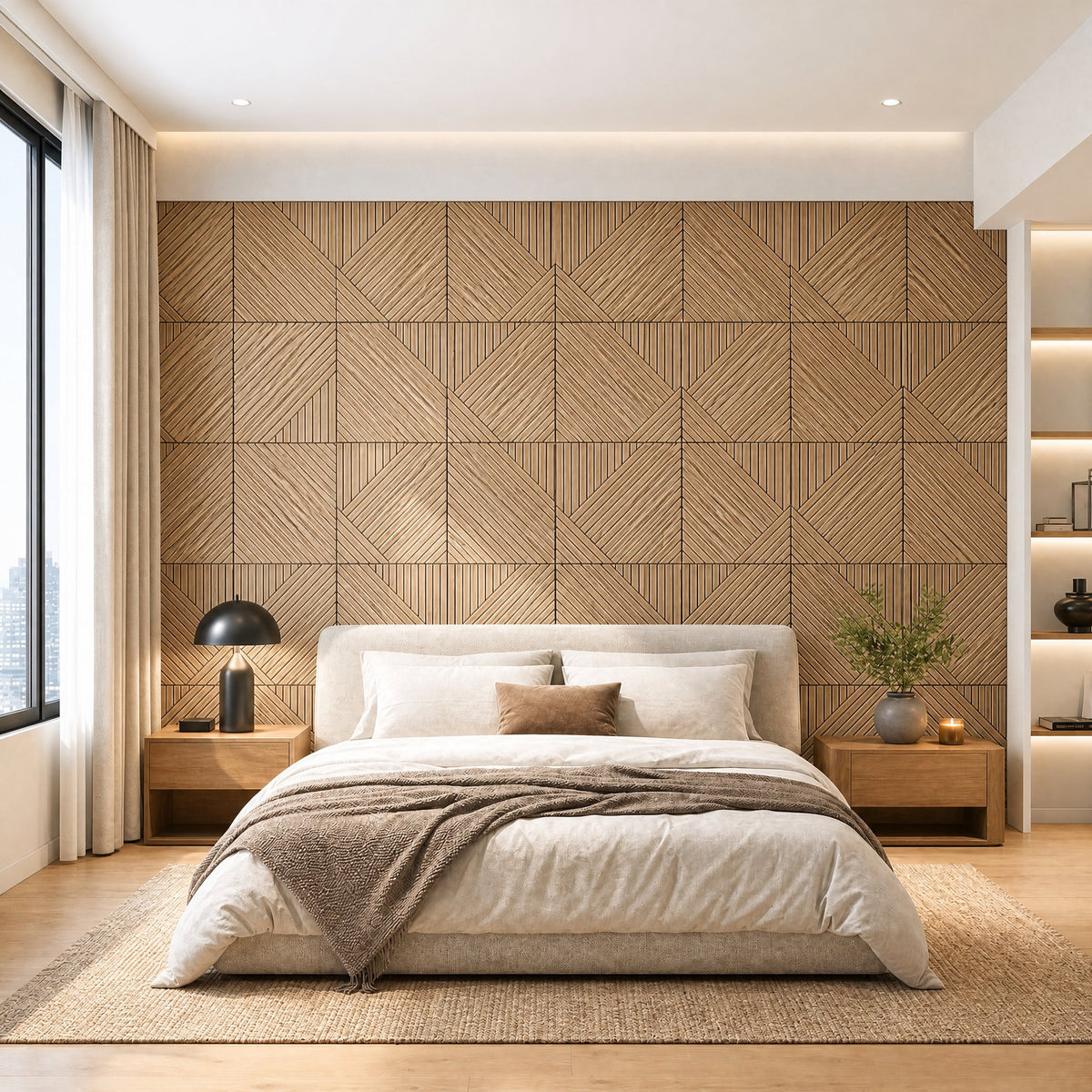Embossed Textured Acoustic Wall Panel