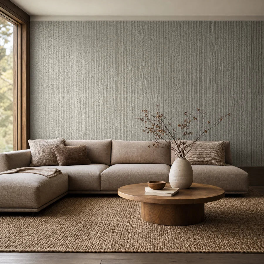 Ripple Stone Textured Faux Stone Wall Panel