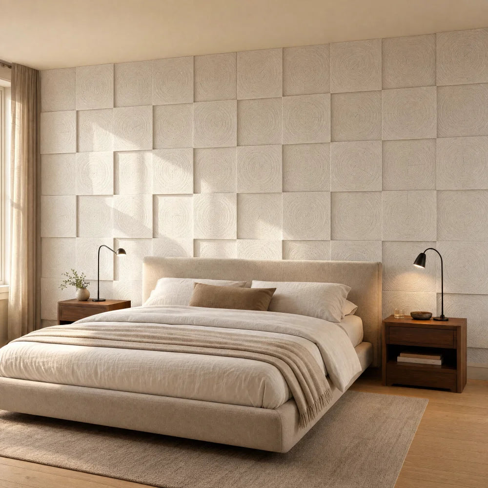 Tree Ring Wood-Look 3D Wall Panel
