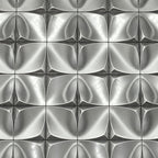 3D Mirror Stainless Steel Mosaic Panel