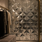 3D Mirror Stainless Steel Mosaic Panel