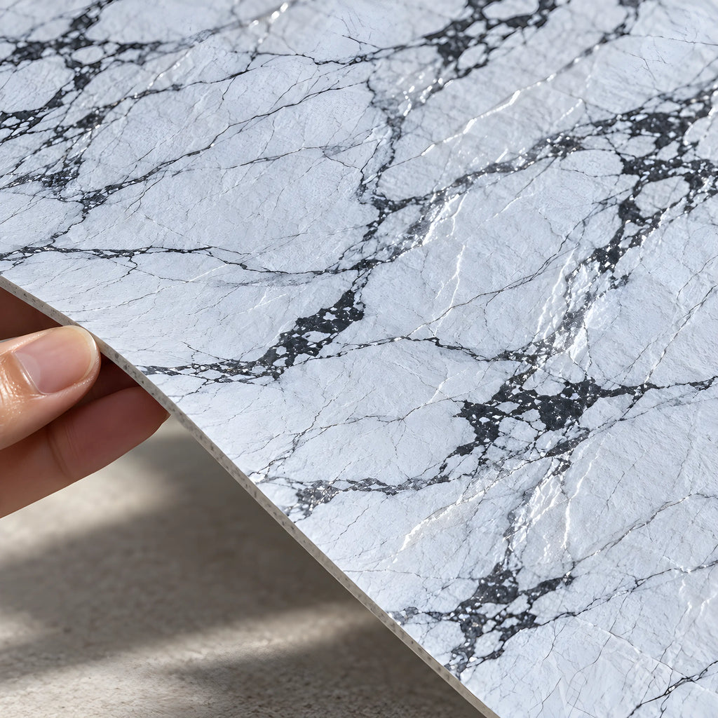 Marble-Look Flexible Stone Veneer