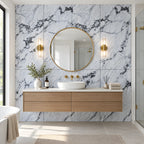 Marble-Look Flexible Stone Veneer