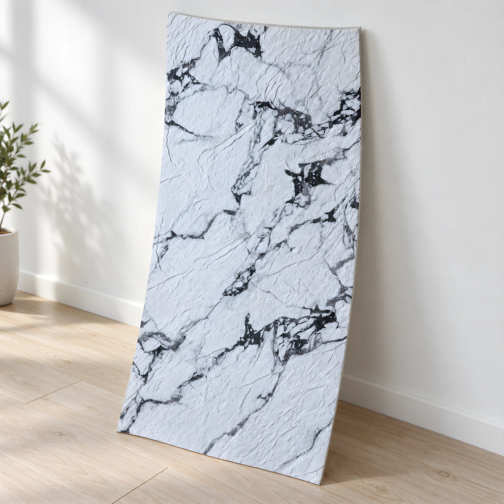 Marble-Look Flexible Stone Veneer