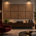 Embossed Textured Acoustic Wall Panel