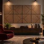 Embossed Textured Acoustic Wall Panel