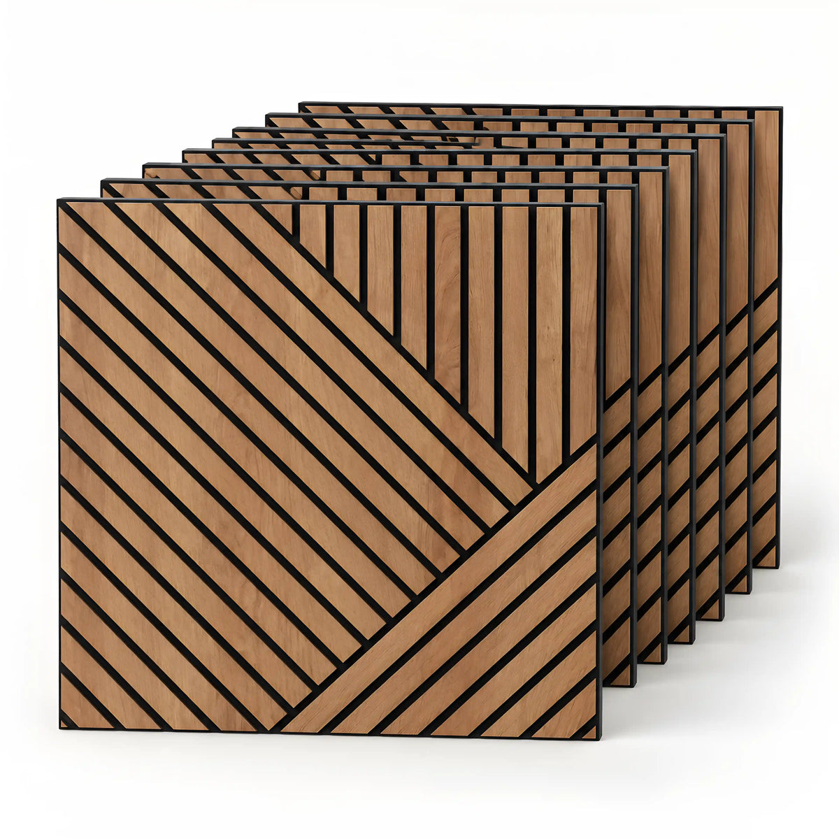 Embossed Textured Acoustic Wall Panel