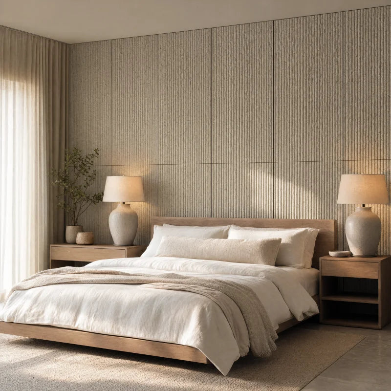 Ripple Stone Textured Faux Stone Wall Panel